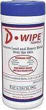 LEAD RMVR WIPES 40CT by D-WIPE MfrPartNo WT-041