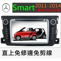 在飛比找蝦皮購物優惠-賓士 smart for two 音響主機 專用機 觸控螢幕