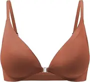 [Generic] Women Bra Set and Underwear Thong Coverage Bra Front Close V Wireless Adjustable Bras Y Back Sports