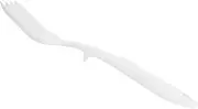 CRILSTYLEO Silicone Cooking Fork Lightweight Portable Large Size Heatproof for Pasta Noodles