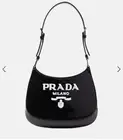 Authentic NEW PRADA Prada Cleo Black Sequined Satchel Bag $2600 MSRP