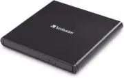 Verbatim 98938 External Slimline Mobile CD/DVD Writer,External Slimline Mobile C