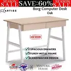 Artiss Computer Desk Drawer Cabinet Home Office PC Laptop Workstation Table Oak