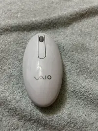 在飛比找Yahoo!奇摩拍賣優惠-二手SONY VAIO 無線滑鼠 (有接收器) 無線滑鼠 白