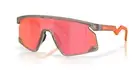 Oakley BXTR Sunglasses OO9280-1439 Matte Grey Ink Frame / PRIZM Trail Torch Lens