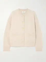 [Anine Bing] Anine Bing - Bobbie Brushed Alpaca-blend Cardigan - Beige - x small x small Neutrals