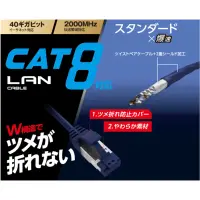 在飛比找蝦皮購物優惠-ELECOM LAN Cable with Nails No