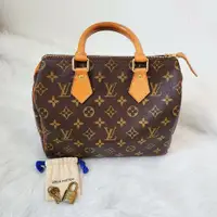 在飛比找PopChill優惠-[二手] 曼蒂二手精品 LV speedy 25 波士頓包 