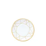 Prouna Gem Cut Bread & Butter Plate