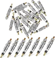 BESPORTBLE Mountain Bike Valve Stem Core Replacement Kit 20pcs Tire Valve Cores Tool Tubeless Tire Valve Core Compatible Bike Tires