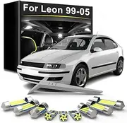 14Pcs LED Interior Light Bulb Kit, For Seat Leon MK1 1M 1999 2000 2001 2002 2003 2004 2005 Car Accessories Lamp