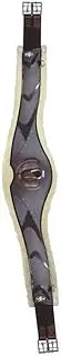 Professional's Choice Sports Medicine Products VenTech Contoured Equestrian Jump Girth Chocolate