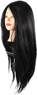 SAFIGLE Hairdressing Training Head Doll Mannequin for Students Styling Head Model for Braiding Curling and Hair Setting present for Women