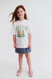 [Cotton On Kids] Cotton On Kids - Pokémon Drop Shoulder Short Sleeve Tee - Lcn pok pikachu crest/white 6 LCN POK PIKACHU CREST/WHITE