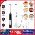 Rechargeable Electric Egg Beater Milk Frother Drink Foamer Mixer Stirrer Whisk