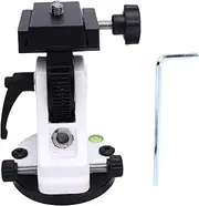 Oreilet Telescope Latitude Adjustment Seat, 0 to 90 Degree Adjustable Guide Scope Mount Telescope Latitude Base Mount for Astronomy Accessories (White)