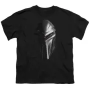 Battlestar Galactica 2004 Cylon Head Kids Youth T Shirt Licensed SciFi Tee Black