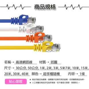 POLYWELL CAT6 高速網路線「機蛋殼」CAT.6 網路線 30公分~10米 福祿克認證 寶利威爾