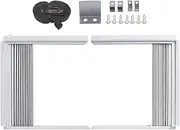 Window Ac Side Panels,Adjustable Ac Panel Kit - Insulated Sealed Removable Frame for Indoor Hot Weather Wall Hotel Workplace Bedroom Living Room Home