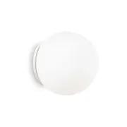 Mapa Bianco Ap1 Wall Sconce W200mm White Metal & Glass - 059815