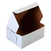 Non-Window Lock Corner Tuck Top 1-Piece Bakery Box 5.5" L x 4" W | 250/Bundle