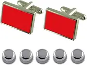 [Select Gifts] Shirt Dress Studs Fujairah Flag Cufflinks