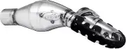 Polisport Armadillo 4 Stroke Exhaust Head Pipe Header Guard Short Black