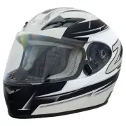 Zamp H759C01XS, FS-9 Helmet, X-Small, Silver/Black Matte, Snell M2020D & DOT