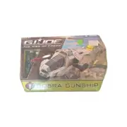 NEW GI Joe Rise Of COBRA GUNSHIP w/Figure. Fact.sealed Hasbro 2008(!!!). mc