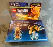 Lloyd Golden Dragon Fun Pack 71239 LEGO Dimensions New Sealed & Retired (56 pcs)