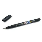 Tombow Fudenosuke Brush Pen - Black - Hard + Multibuy Options - UK SELLER