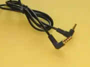 3 PCS 3 ft Right-Angle 3.5mm (1/8") Stereo TRRS 4-Pole Male/Male Audio Cable