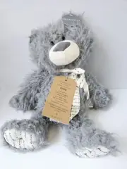Demdaco plush stuffed nursery baby teddy bear Loved NWT large 18"