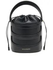 Alexander Mcqueen The Rise Bucket in Black