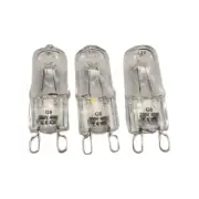 3X AEG OVEN HALOGEN LAMP LIGHT BULB GLOBE|40W|SUITS: AEG 94418580702