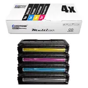 4x Toner for Ricoh Aficio Sp C 340 Like Set