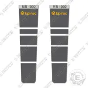 Fits Epiroc MB1000 Decal Kit Hammer - 7 YEAR OUTDOOR 3M VINYL!