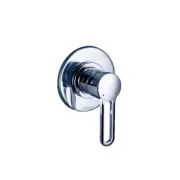 Caroma Cirrus Bathroom Wall Bath or Shower Mixer Chrome on Brass WELS