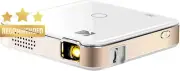Luma 150 Ultra Mini Pocket Pico Projector - Built in Rechargeable Battery & Spea