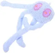 Interactive Octopus Dog Plush Cat Teaser Replacement Head Safe Soft Material for Engaging Playtime with Puppies Dogs for Indoor Cats Kittens Teething