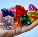 兒童寶石水晶大號玩具鉆石寶石水晶石愛莎公主珠子