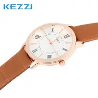 在飛比找蝦皮購物優惠-Kezzi 珂紫 韓版🇰🇷 時尚大方情侶對錶 簡約復古 男錶