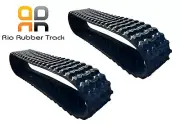 2 piece 16" wide Rubber Track 400x86x52 fits John Deere CT 322 319D 323D 325G