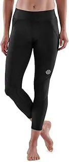 スキンズ(SKINS) 18271311 Women's Compression Wear, Long Tights, Compression Wear, Inner, Long Tights Series-3, Black, M