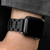 在飛比找蝦皮購物優惠-VOWOOD Apple watch蘋果手錶黑檀木製錶帶 i