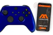 Chrome Blue Xbox One Series S|X SMART Custom Rapid Fire Modded Controller FPS