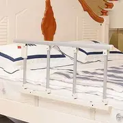 Bed Railing Folding Bed Assist Rail Aluminum Alloy Assist Railing Medical Bed Rail for Elderly Adults Safety Bed Rail