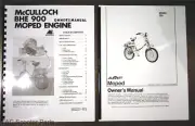 1979 AMF Model 125 Roadmaster Moped Manual, Engine Book