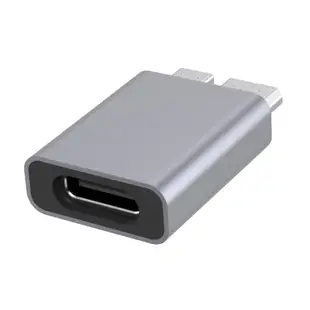 Dou Micro B USB3.0 適配器轉 USB C Type-C 母頭硬盤適配器連接器