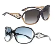 Genuine Christian Dior Volute 2 Replacement LENSES - Brown or Blue Gradient